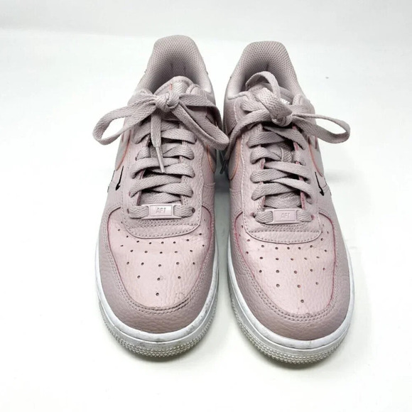 Nike Air Force 1 Low '07 Platinum Violet Low Top Sneakers Shoes Size 8 - Picture 3 of 10